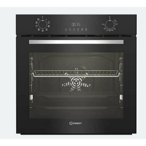 Электрический духовой шкаф INDESIT IFE 4841 J BL (черный) духовой шкаф indesit ife 4841 j bl