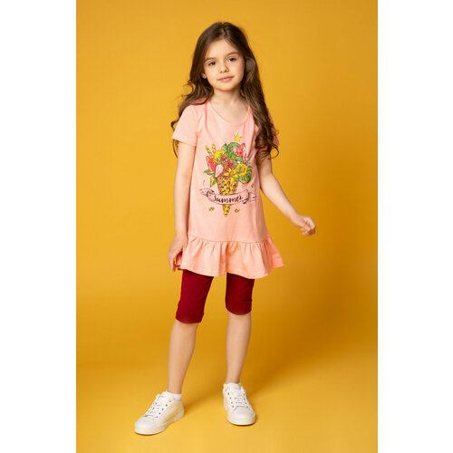 комплект одежды little world of alena размер 122 розовый Комплект одежды LITTLE WORLD OF ALENA, размер 122, розовый