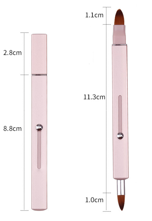 Кисточка для губной помады выдвижная