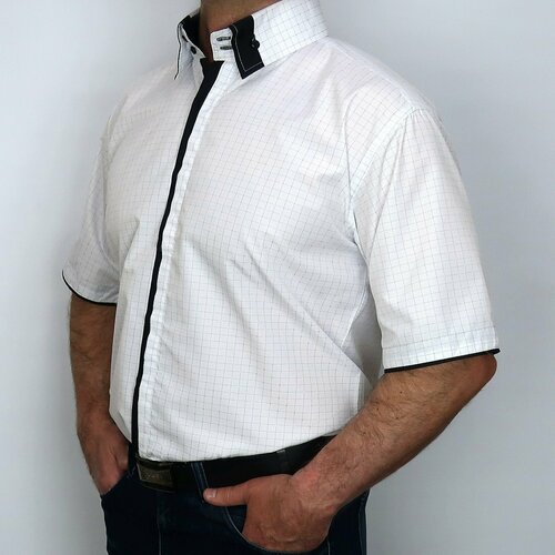фото Рубашка bossado, размер m, белый