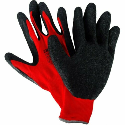 перчатки для зимних садовых работ размер 10 Рабочие перчатки защитные/ перчатки плотные/ прорезиненные перчатки / перчатки садовые