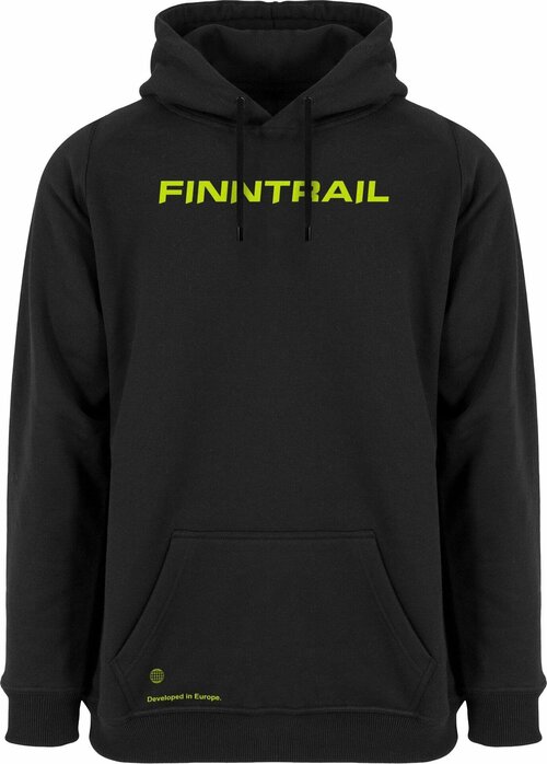 Худи Finntrail, размер XXXL, желтый, черный