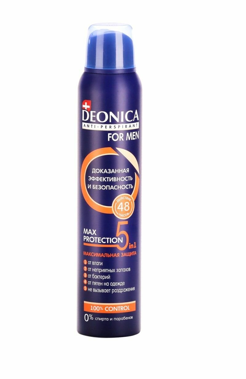 Антиперспирант Deonica For Men Антибактериальный эффект 200мл Арнест - фото №18