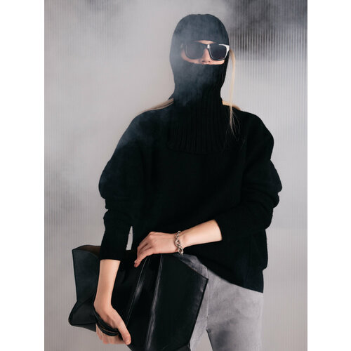 Балаклава GRAY+ONE, размер One size, черный