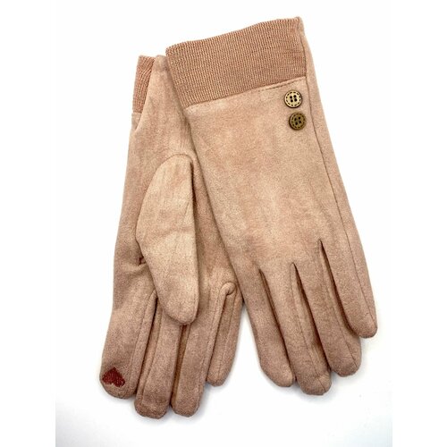 фото Перчатки pittards, размер 7-8,5, розовый