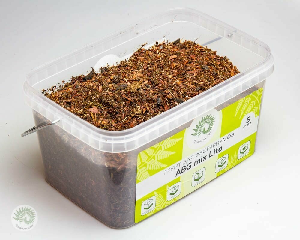 Грунт для флорариумов и террариумов ABG MIX LITE 5 литров