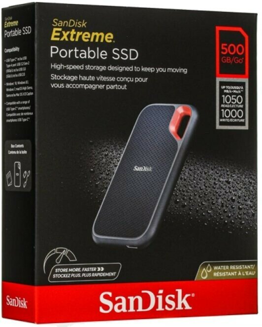 SanDisk Portable 800 МБ/сек серый — фото 14
