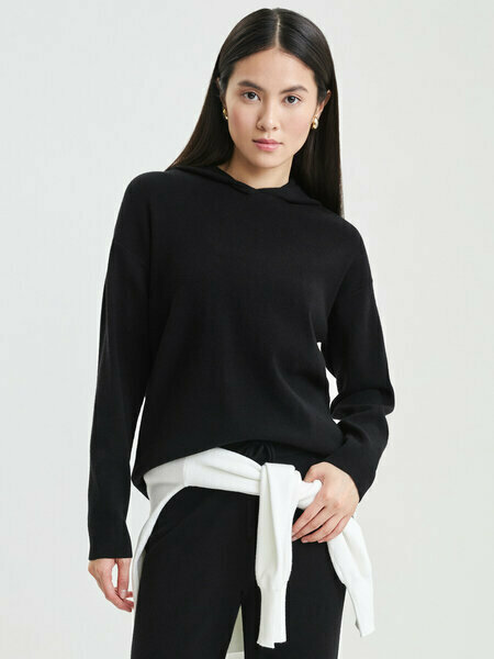 Пуловер Zarina, размер XS (RU 42)/170, черный