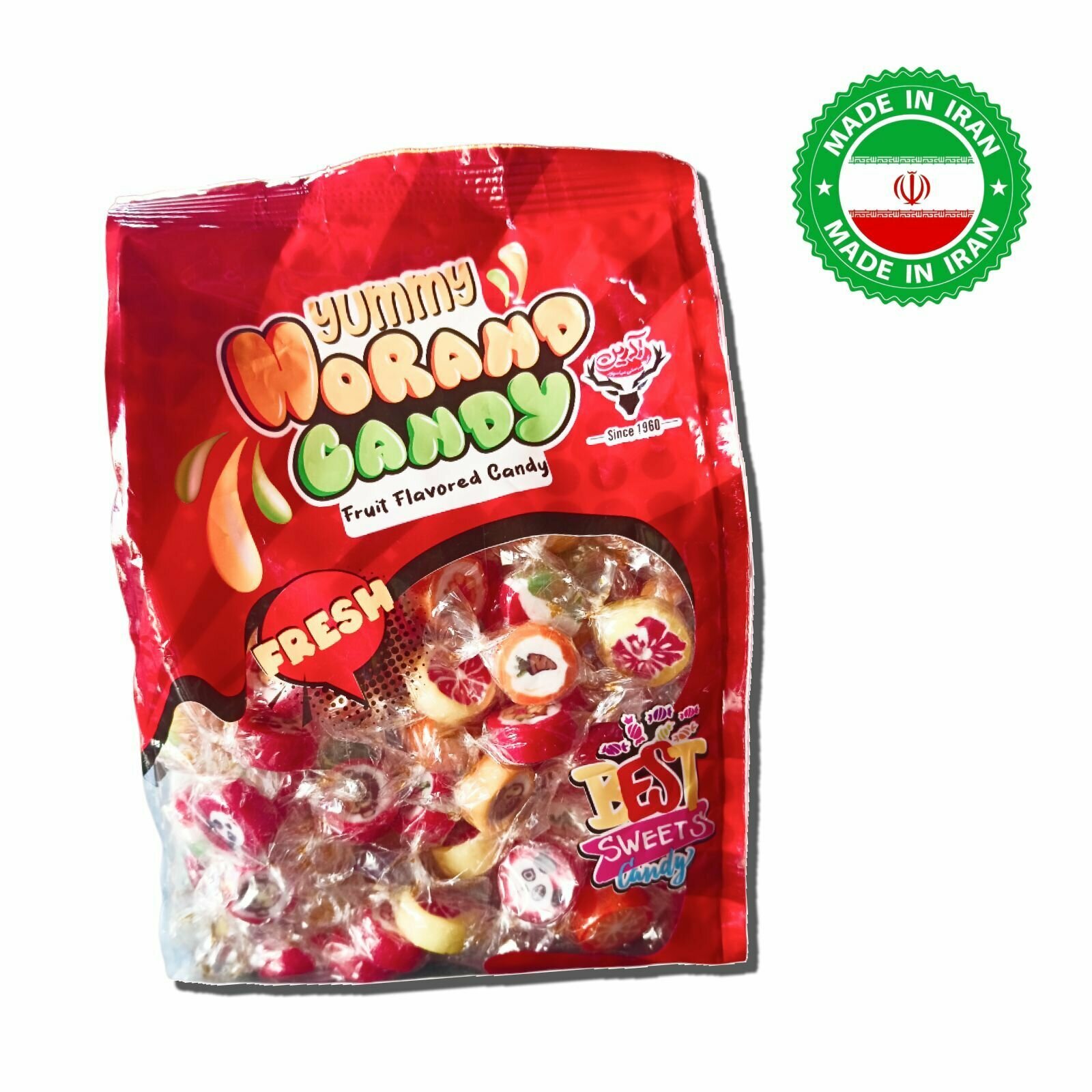 Фруктовая карамель, "Luxury Candy", 1000 грамм.