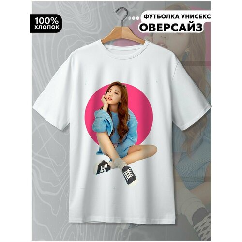 фото Футболка hypnotica, размер l, белый