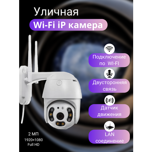 Wi-Fi IP-Камера Run Energy видеонаблюдения уличная 2мп 1972₽