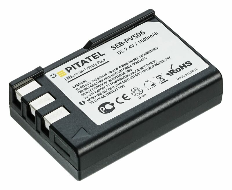 Аккумулятор Pitatel SEB-PV506 для Nikon D40, D60, D3000, D5000, 1000mAh