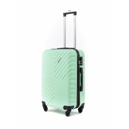 фото Чемодан lacase, 50 л, размер m, зеленый