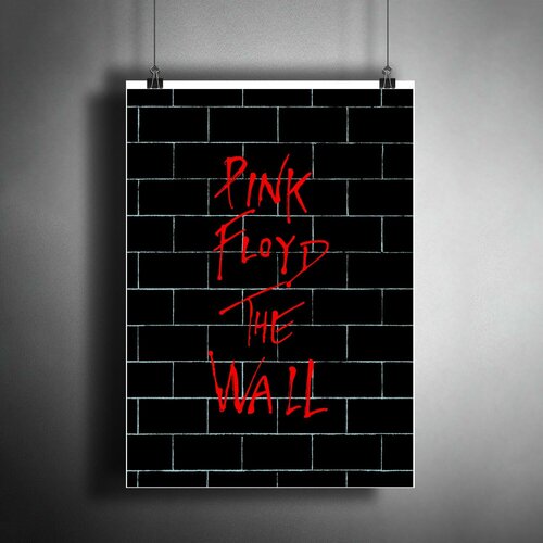 Постер плакат "Музыка: Британская рок-группа Pink Floyd (Пинк Флойд)" / Декор для дома, офиса, комнаты, квартиры, детской A3 (297 x 420 мм)