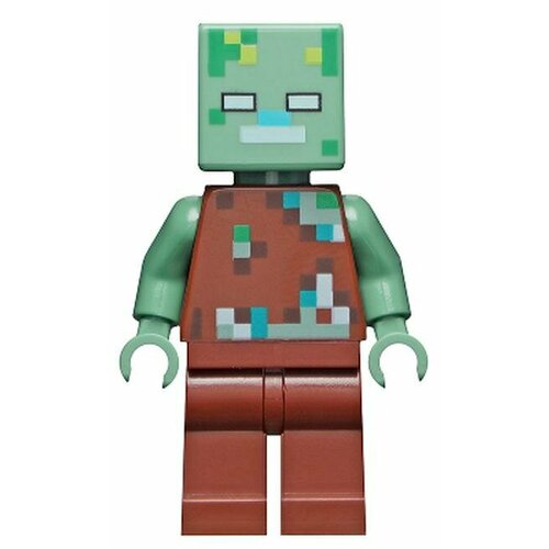 Минифигурка Лего Lego min088 Drowned Zombie