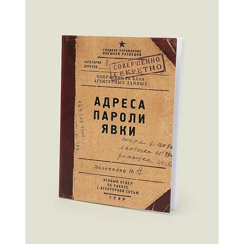 Блокнот Адреса пароли явки (BK38)