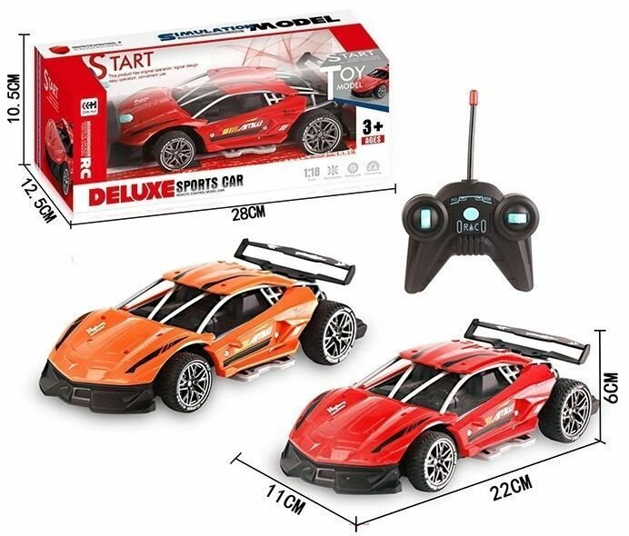 Машина DELUXE SPORTS CAR 1:18 на РУ 048-6