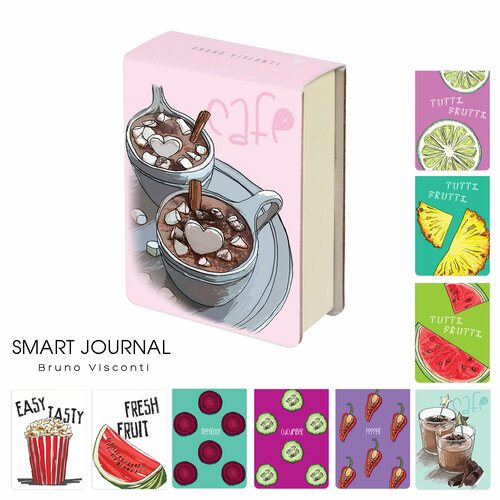 Блокнот SMART JOURNAL А7, 250 Л, (10 видов) отрывной блок, без линовки, микс 3. Цена за 1 шт блокнот smart journal а7 250л 10 вид отрыв блок без линовки микс 2 3 558 02 1 шт