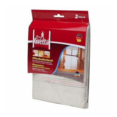 Тряпка для пола FRAU GRETTA флисовая 2шт 599₽