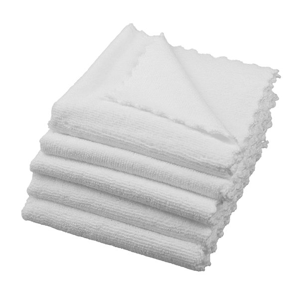 Салфетка полировальная из микрофибры Carsystem MICRO FIBER CLOTH Wave Cut 40х40см (уп. 5 шт.)