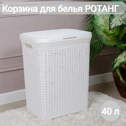 Корзина для хранения violet Ротанг