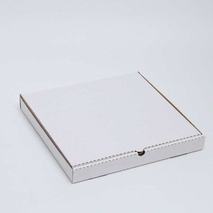 Коробка для пиццы, белая, 36 х 36 х 4 см(20 шт.)