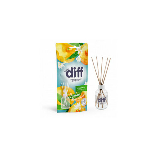 Диффузор ароматический DIFF 50мл Цитрусовый коктейль