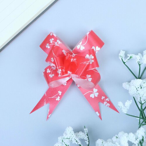 Бант - бабочка No18 красный 10шт 333₽