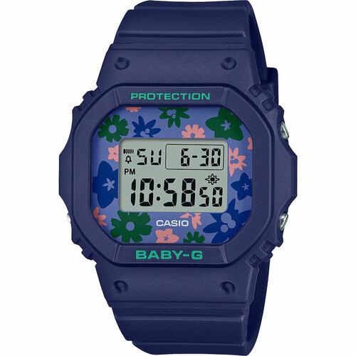 Наручные часы CASIO Baby-G BGD-565RP-2, синий, мультиколор