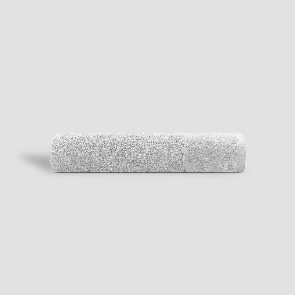 Милинас серый Полотенце 100х150, 100% хлопок, 650г/м2 - фотография № 7