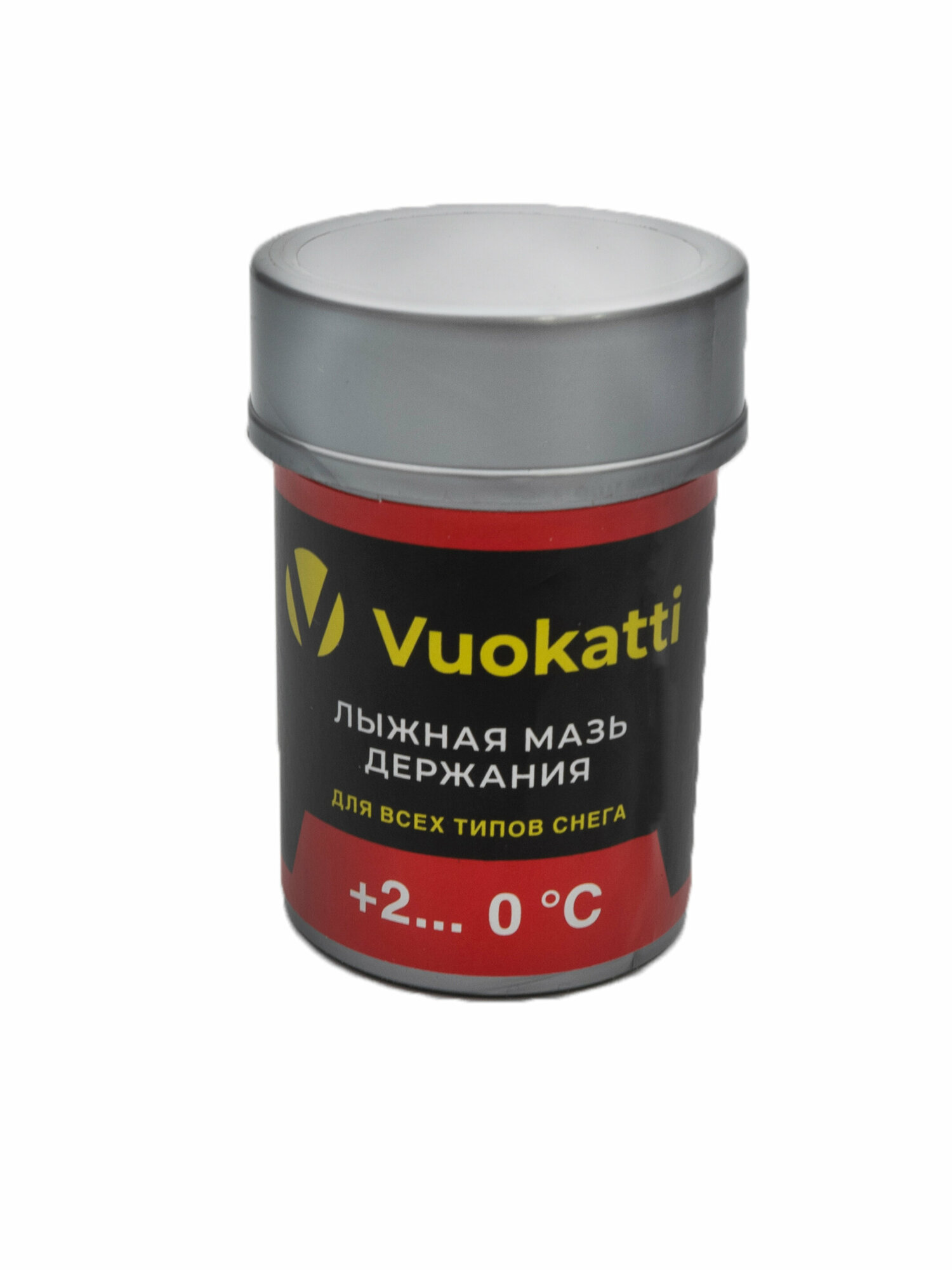 Лыжная мазь держания VUOKATTI красная (0С+2С) 33 грамма