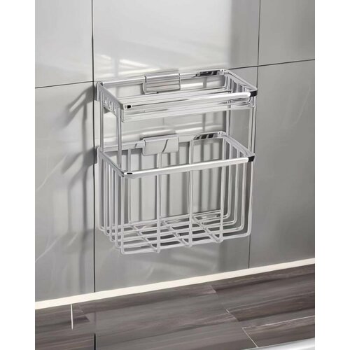 Полка для ванной комнаты двухъярусная Sanartec