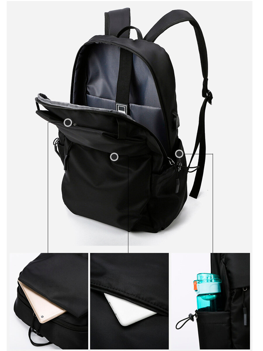 Рюкзак Multibrand XZX-black - фото №14