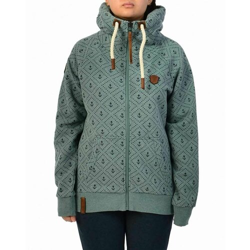 фото Толстовка naketano, размер xl, серый, зеленый