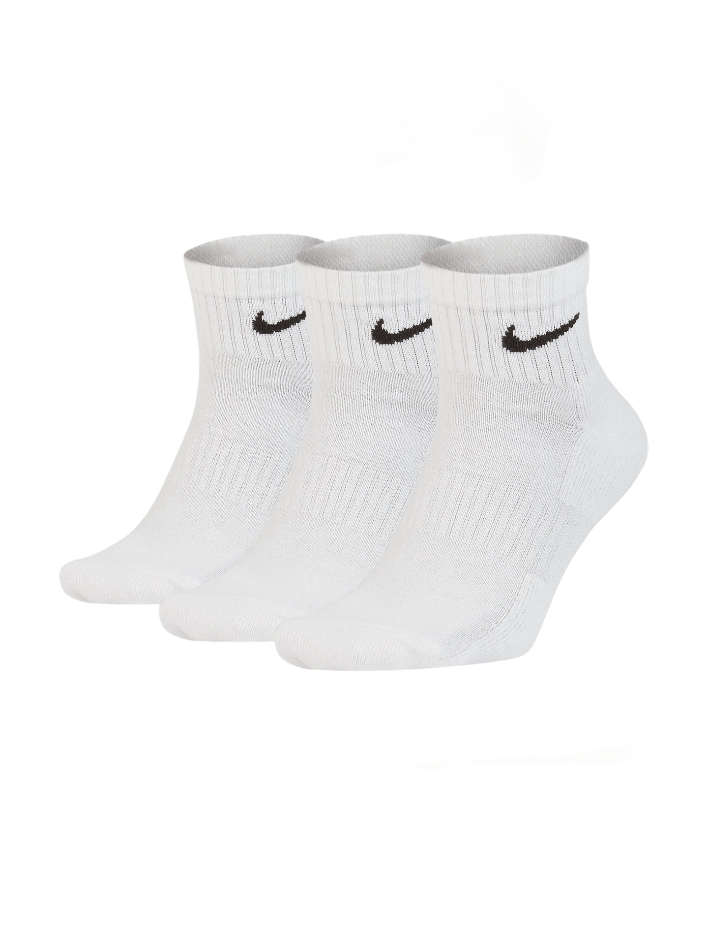 Носки Nike Everyday Cushioned Ankle 3-Pack white размер M