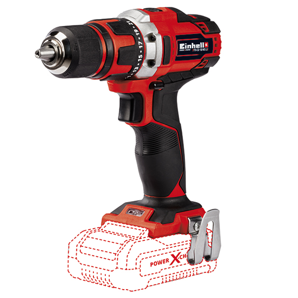 Дрель аккумуляторная Einhell PXC TE-CD 18/40 Li-Solo 4513925