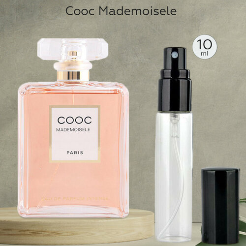 Gratus Parfum Cooc Mademoisele духи женские масляные 10 мл (спрей) + подарок gratus parfum cooc mademoisele духи женские масляные 3 мл масло подарок