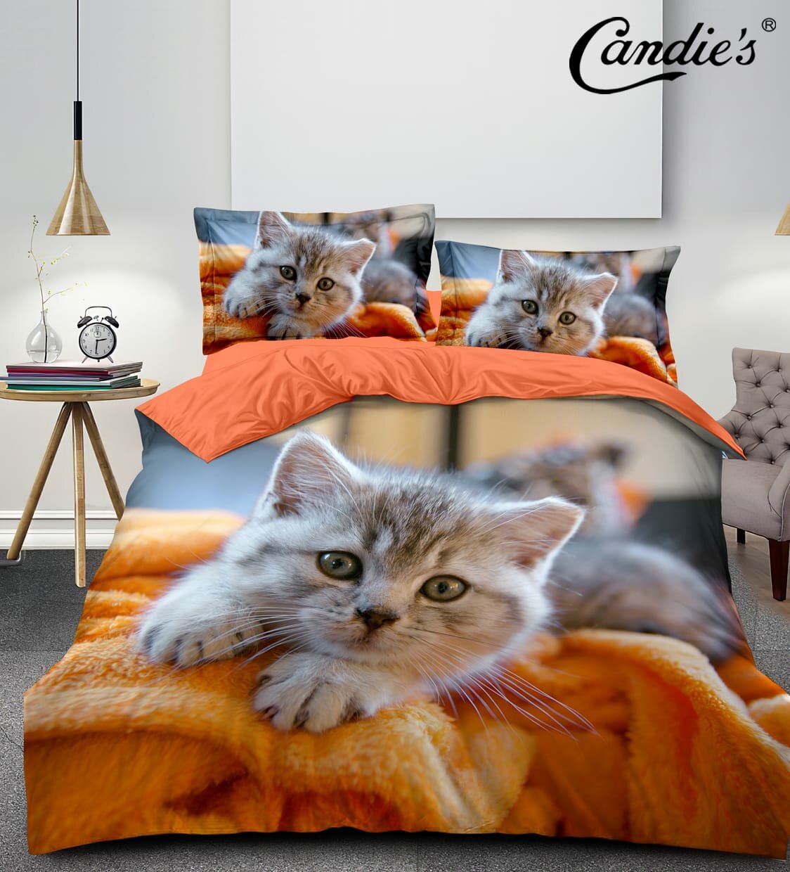 фото Комплект постельного белья, однотонное, Жатка, 1,5-спальный, наволочки 70x70