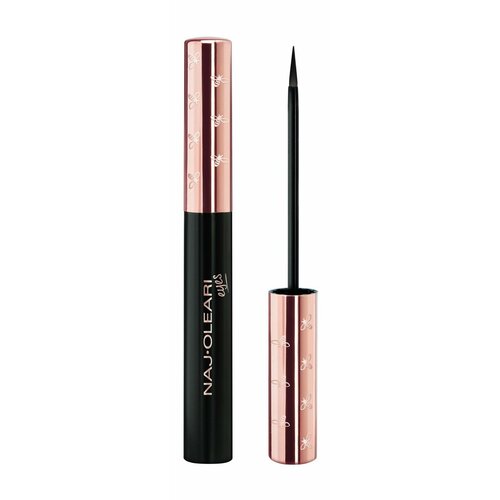 Стойкая подводка для глаз 1 vinyl black Naj Oleari Impeccable Eyeliner