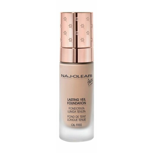 Тональное средство для лица c экстрактом цветов акмеллы 3 Natural Beige Naj Oleari Lasting Veil Foundation тональное средство для лица naj oleari lasting veil 20 мл