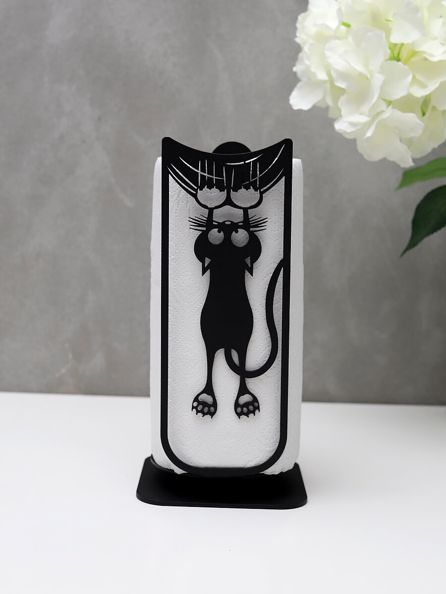 фото Держатель кухонный для рулонных бумажных полотенец