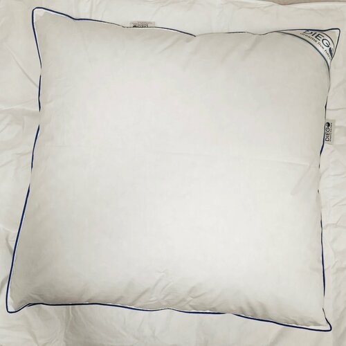 Подушка пуховая Safisa DIEGO 68х68 70х70см пух перо гусь легкая мягкая натуральный хлопок для спальни для уюта текстиль для дома 6430₽