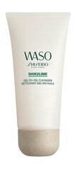 Очищающее гель масло на основе лайма шикуваса Shiseido Waso Shikulime Gel to oil Cleanser
