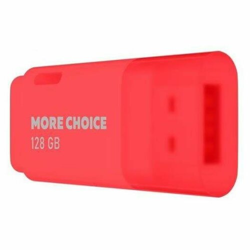 Флэш-накопитель MORE CHOICE (4610196407482) MF128 USB 128GB 2.0 Red