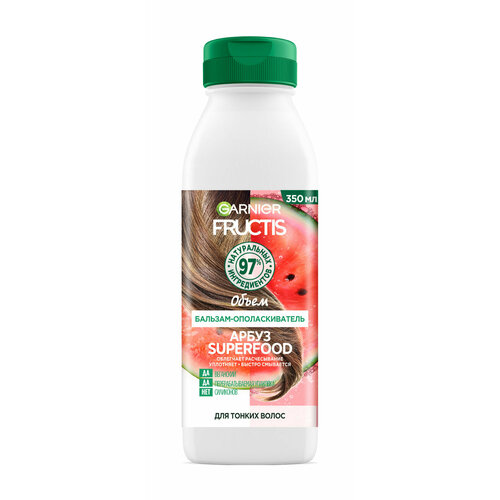 Бальзам-ополаскиватель для тонких волос Garnier Fructis Superfood Conditioner