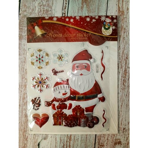 Новогодние наклейки