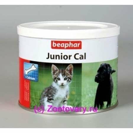 Beaphar Junior Cal Минералальня Смесь для Котят и Щенков 200 Г 10321