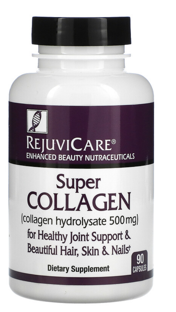 "Super Collagen" от Rejuvicare - гидролизат коллагена в 500мг, 90капсул