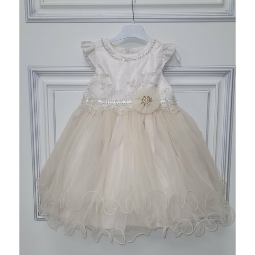 Платье Pamina, размер 128, бежевый