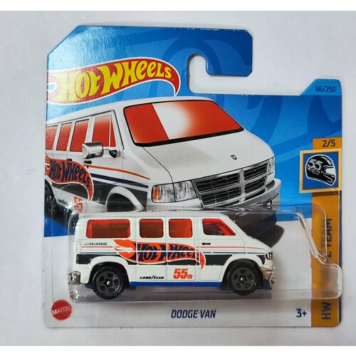 Hot Wheels Машинка базовой коллекции DODGE VAN 5785/HKK28 hot wheels машинка базовой коллекции dodge van 5785 hkk28